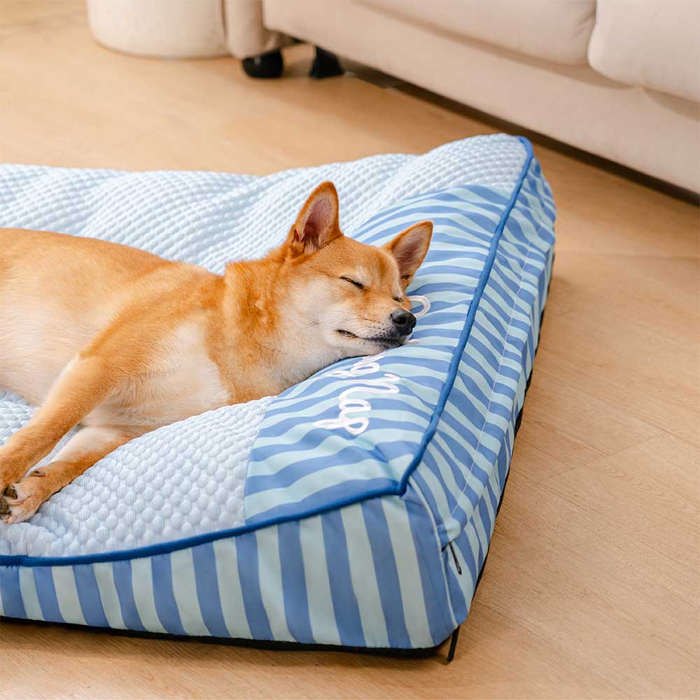Extra Large Cooling Washable Rectangle Orthopedic Dog Bed - Pet-Friendly Bedroom
