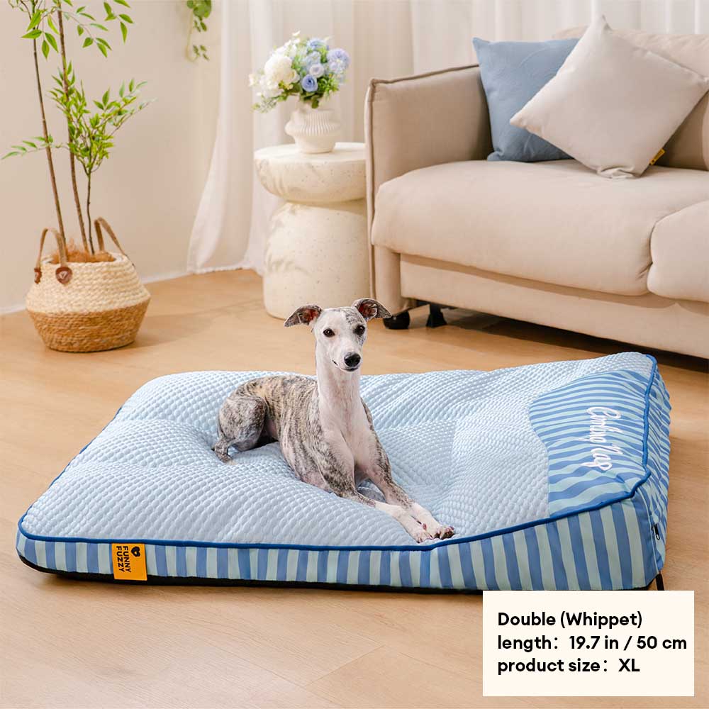 Extra Large Cooling Washable Rectangle Orthopedic Dog Bed - Pet-Friendly Bedroom