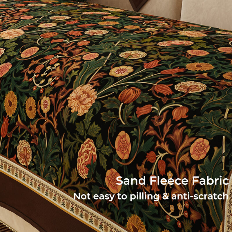 Garden Vintage Luxury Furniture Protector Non-Slip Couch Cover