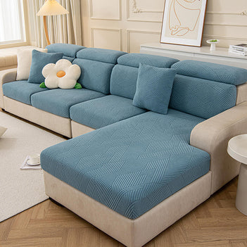 Modern Geometric Stretch Full-Wrap Magic Couch Cover