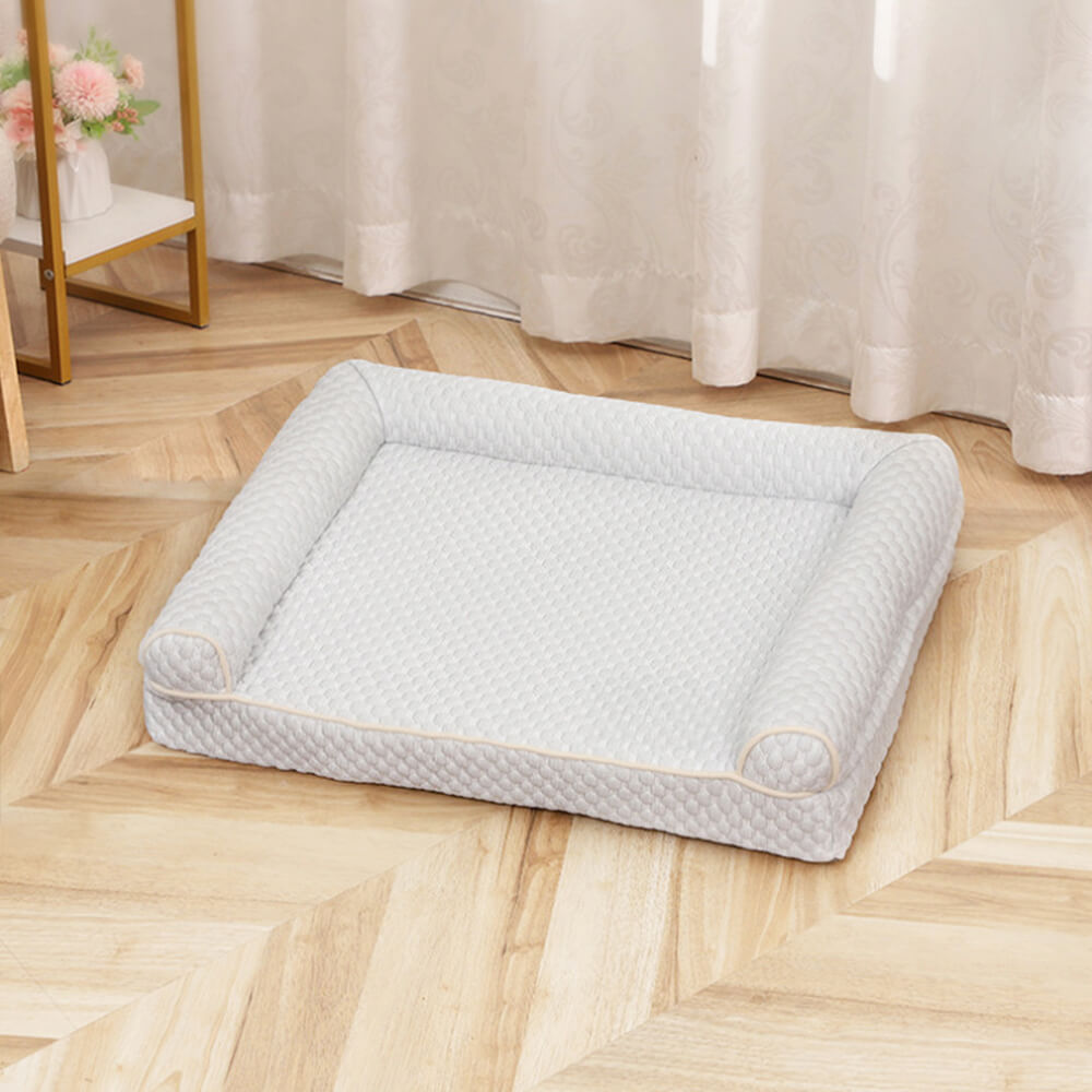 Soft All Seasons Cooling Layered Dog & Cat Bed