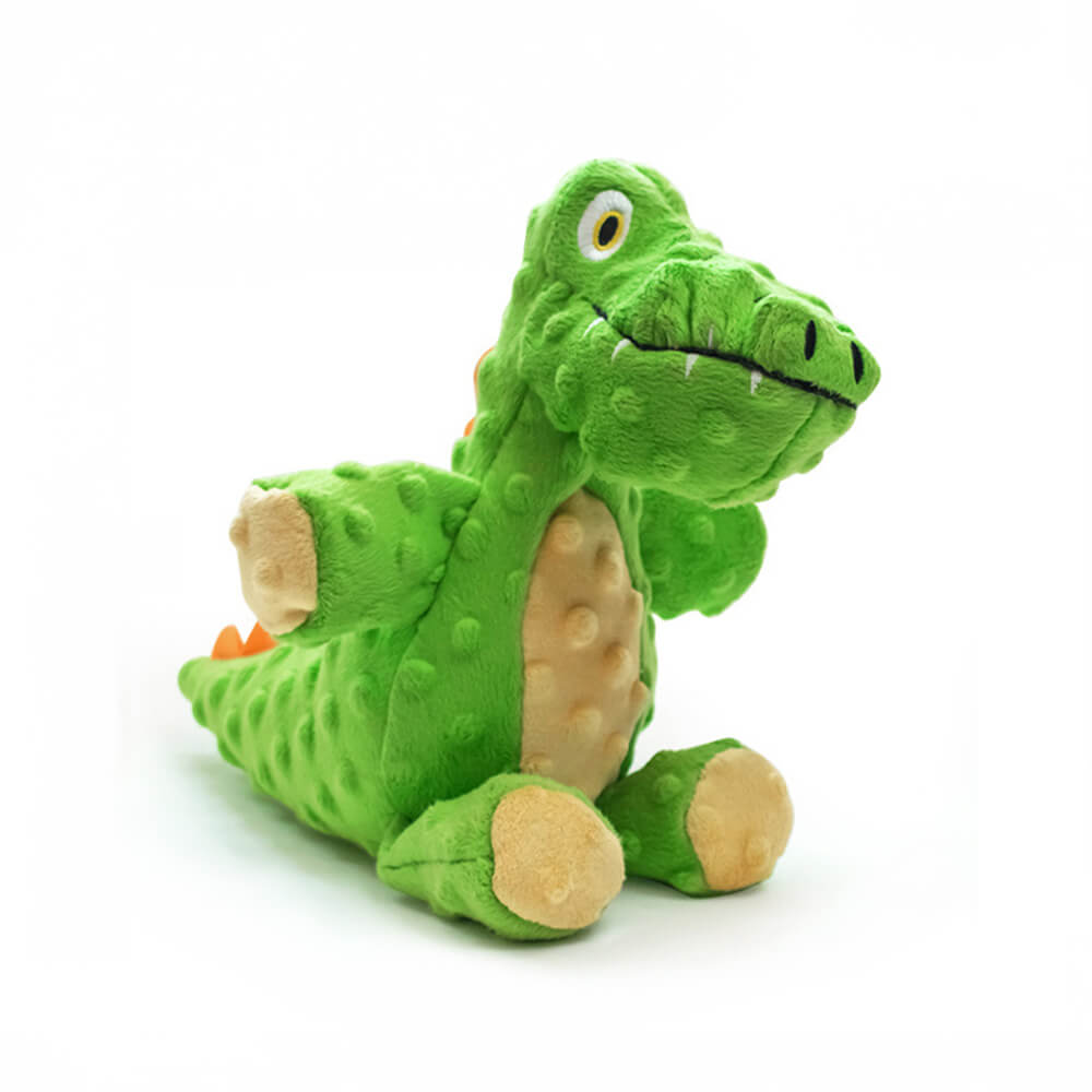 Durable Bite-Resistant Alligator Dog Toy with Built-In Squeaker