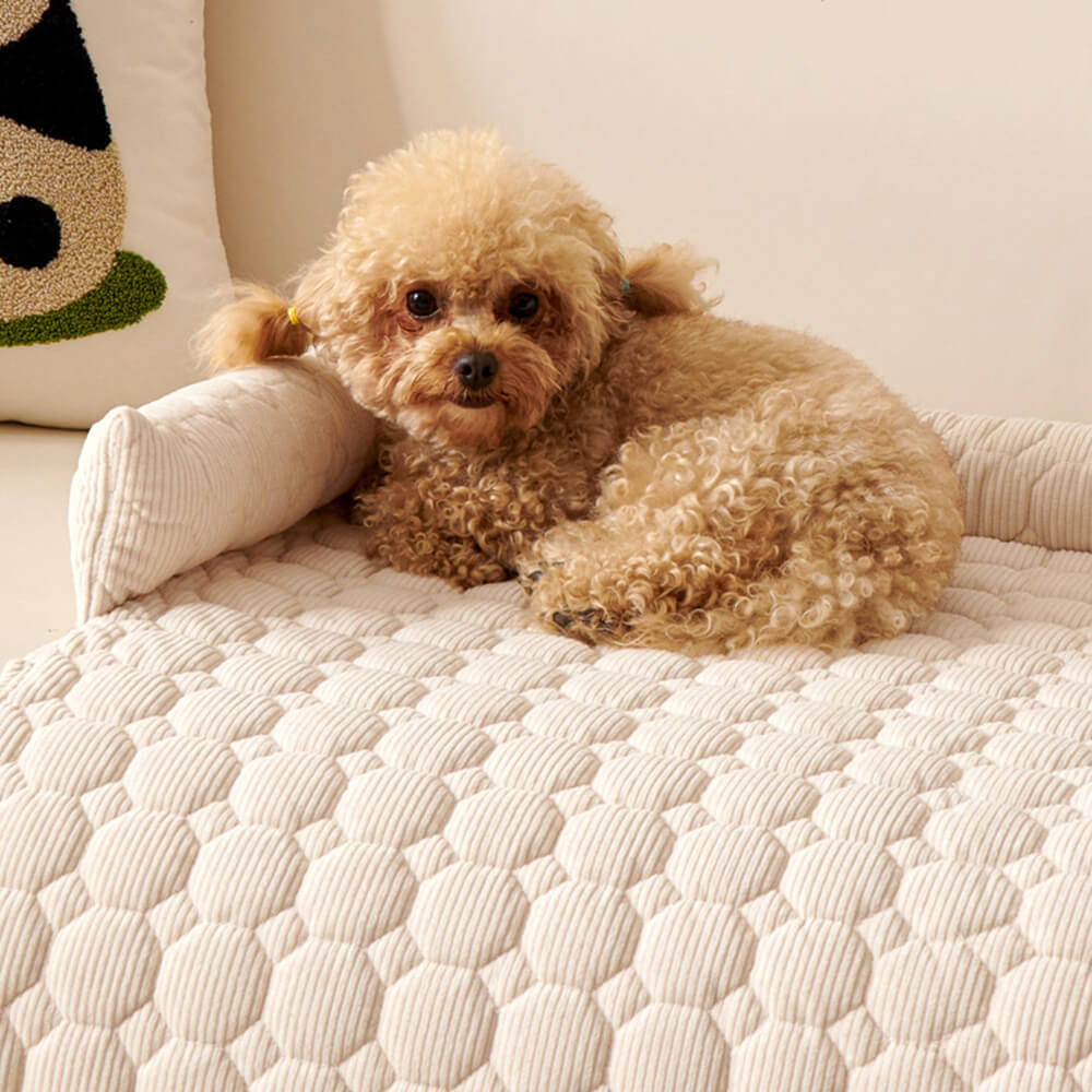 Pearl Fleece Ultra-Soft Orthopedic Dog Mat Furniture Protector Cover