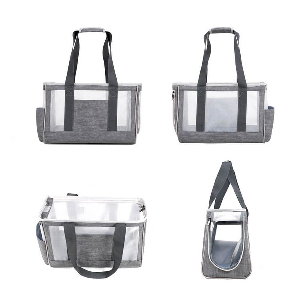 Breathable Mesh Travel Handbag Crossbody Cat Bag