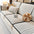 Classic Retro Stretch Chenille Couch Cover – Full Protection with Elegant Design