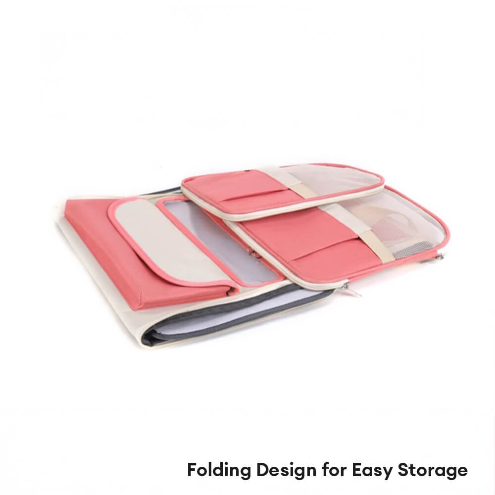 Colourblock Multi-Pocket Cross-body Handbag Cat Carrier Bag