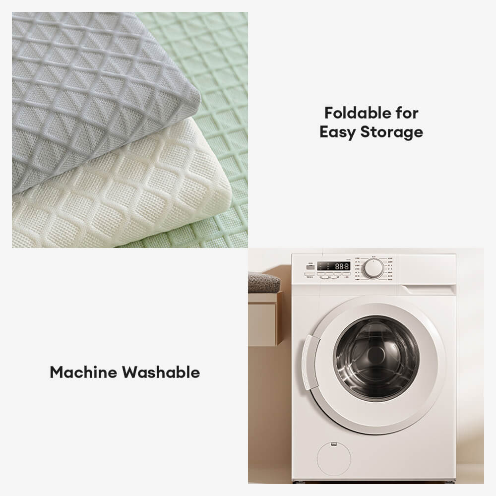 Cooling Ice Silk Grid Design with Liangdou Texture Throw Couch Cover