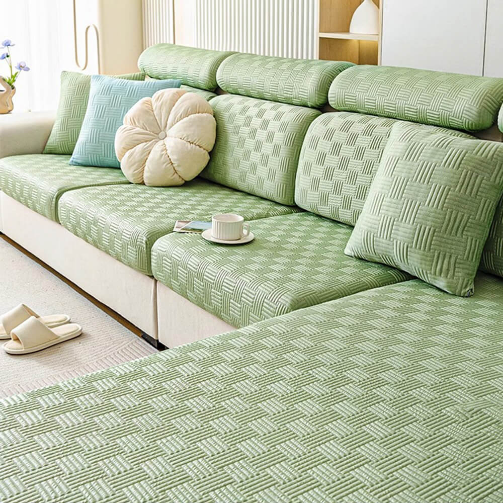 Modern Geometric Cooling Durable Stretch Magic Couch Cover