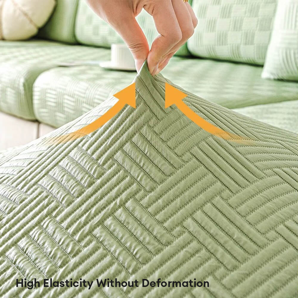 Modern Geometric Cooling Durable Stretch Magic Couch Cover