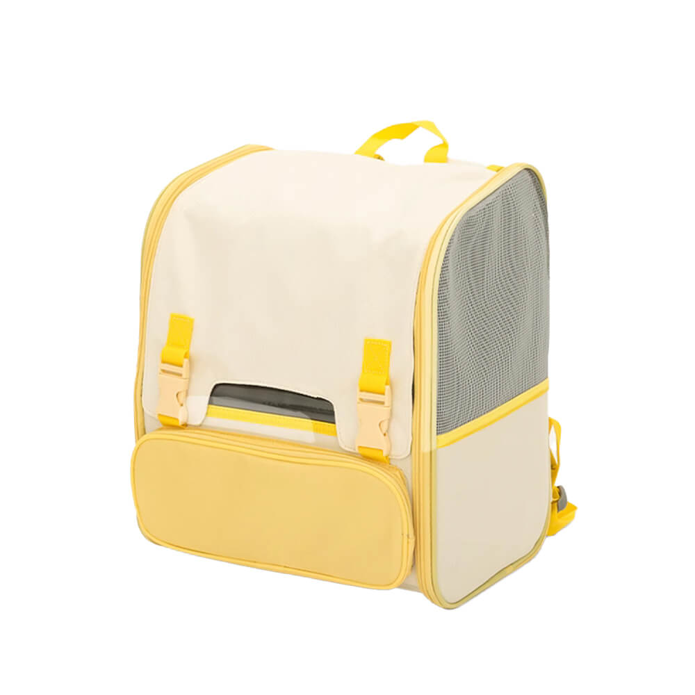 Multifunctional Fully Breathable Pet Backpack Cat Carrier Bag
