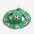Football Pattern Pet Hat