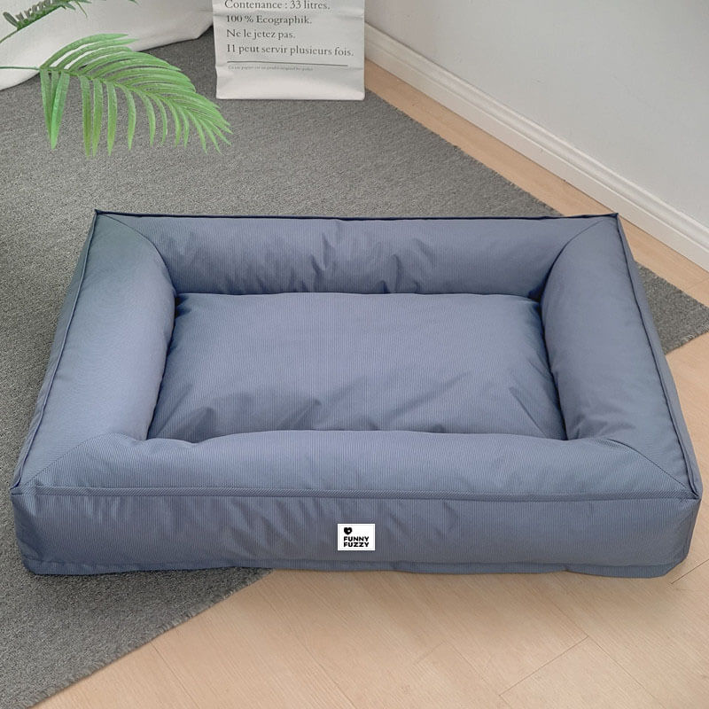 Fully Orthopedic Surround Support Waterproof Large Dog Bed - Pet-Friendly Bedroom
