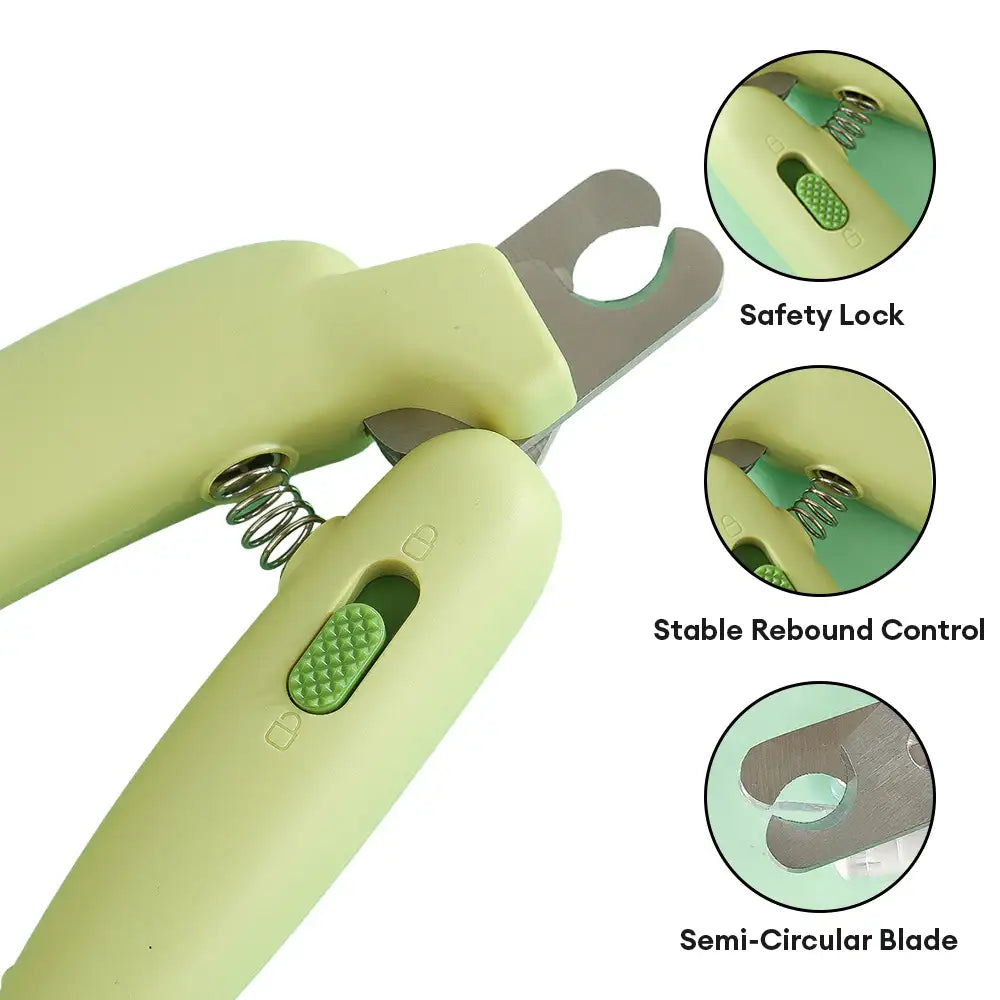 Banana-Shaped Dog Nail Clippers