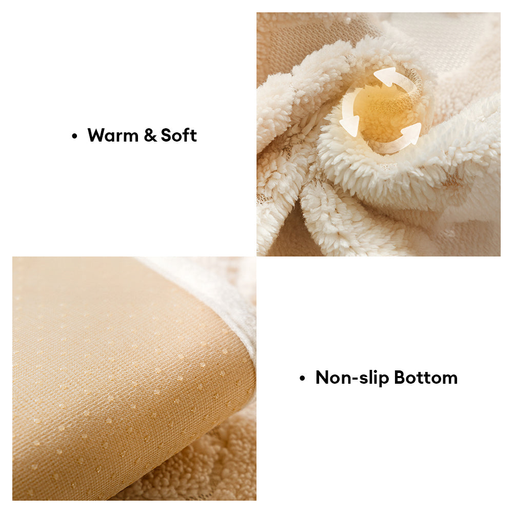Cookie Comfortable Plush Skin-Friendly Non-Slip Couch Cover