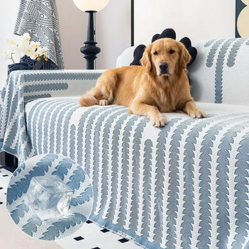 Cooling Ice Silk Breathable Heat-Absorbing Sofa Blanket Washable Couch Cover