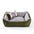 Floral Pattern Anti Static Washable All Season Dog Bed