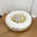 Goodnight Deep Sleep All-around Calming Dog Bed with Bear Toy