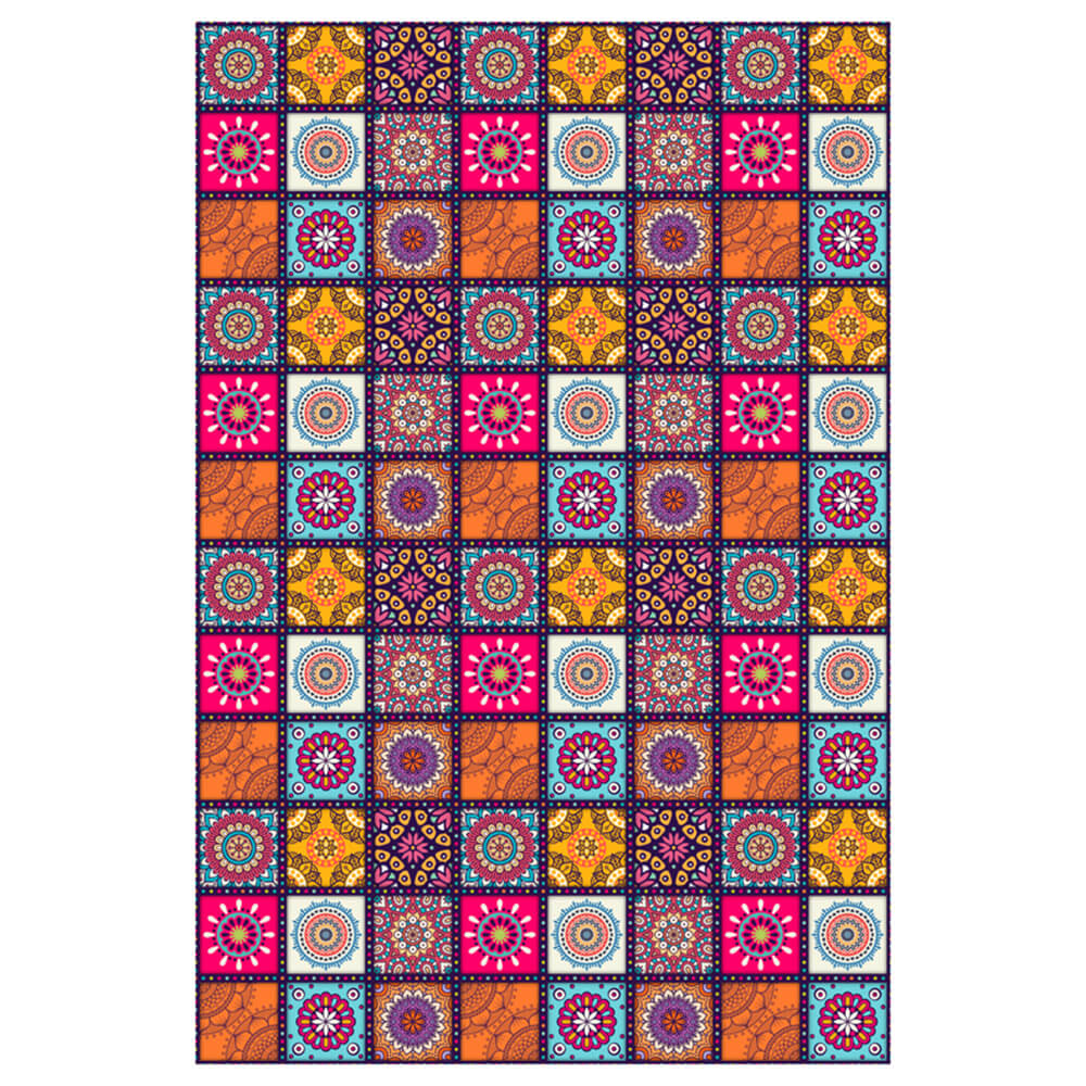 Moroccan Style Home Decor Carpet Anti-Slip Living Room Rug