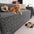 Plush Quilted Classic Checkered Comfortable Thickened Couch Cover