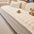 Soft Faux Rabbit Plush Thick Skin-Friendly Non-Slip Couch Cover