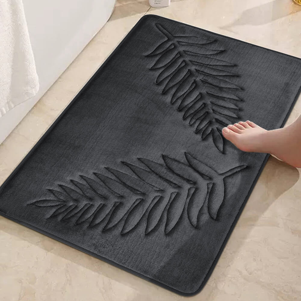 Soft Flannel Cosy Non-Slip Water-Absorbent Decorative Home Rug