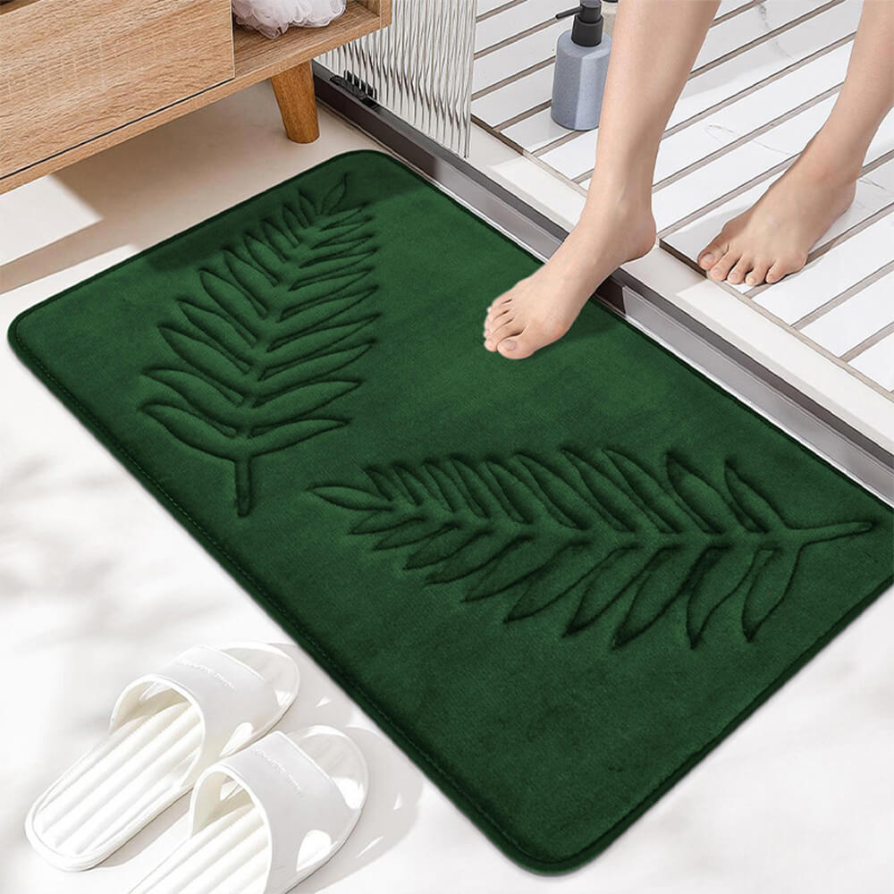 Soft Flannel Cosy Non-Slip Water-Absorbent Decorative Home Rug