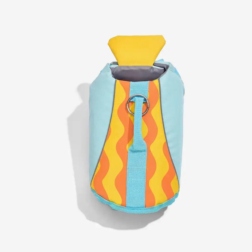 Stylish Color-Blocked Dog Life Jacket