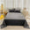 Ultra-Soft Solid Colour Cosy Massage Touch Flat Sheet
