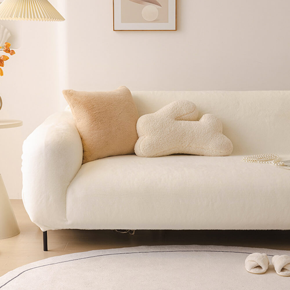 Ultra Soft Skin Friendly Plush Full Coverage Sofa Protector Recliner Slipcover