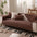 Velvety Soft Short Plush Modern Interiors Couch Cover