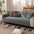 Velvety Soft Short Plush Modern Interiors Couch Cover