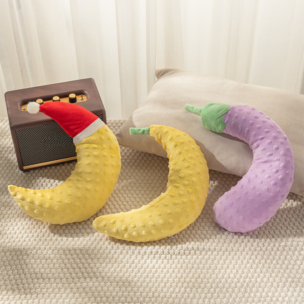 Banana Soft U-Shaped Neck Support Dog and Cat Pillow