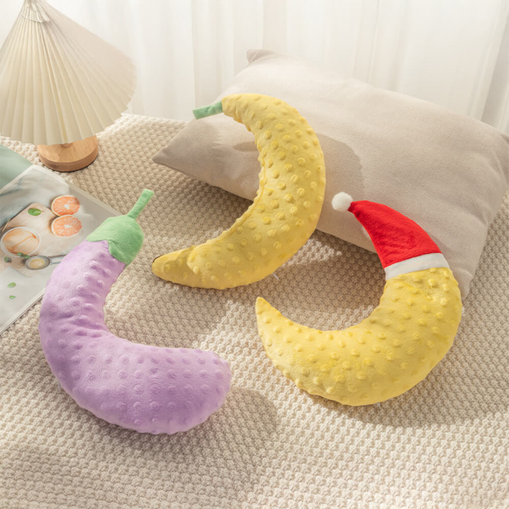 Banana Soft U-Shaped Neck Support Dog and Cat Pillow