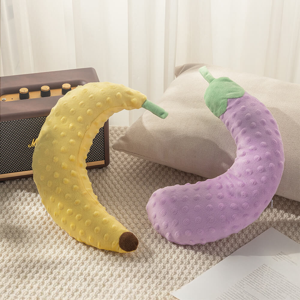 Banana Soft U-Shaped Neck Support Dog and Cat Pillow