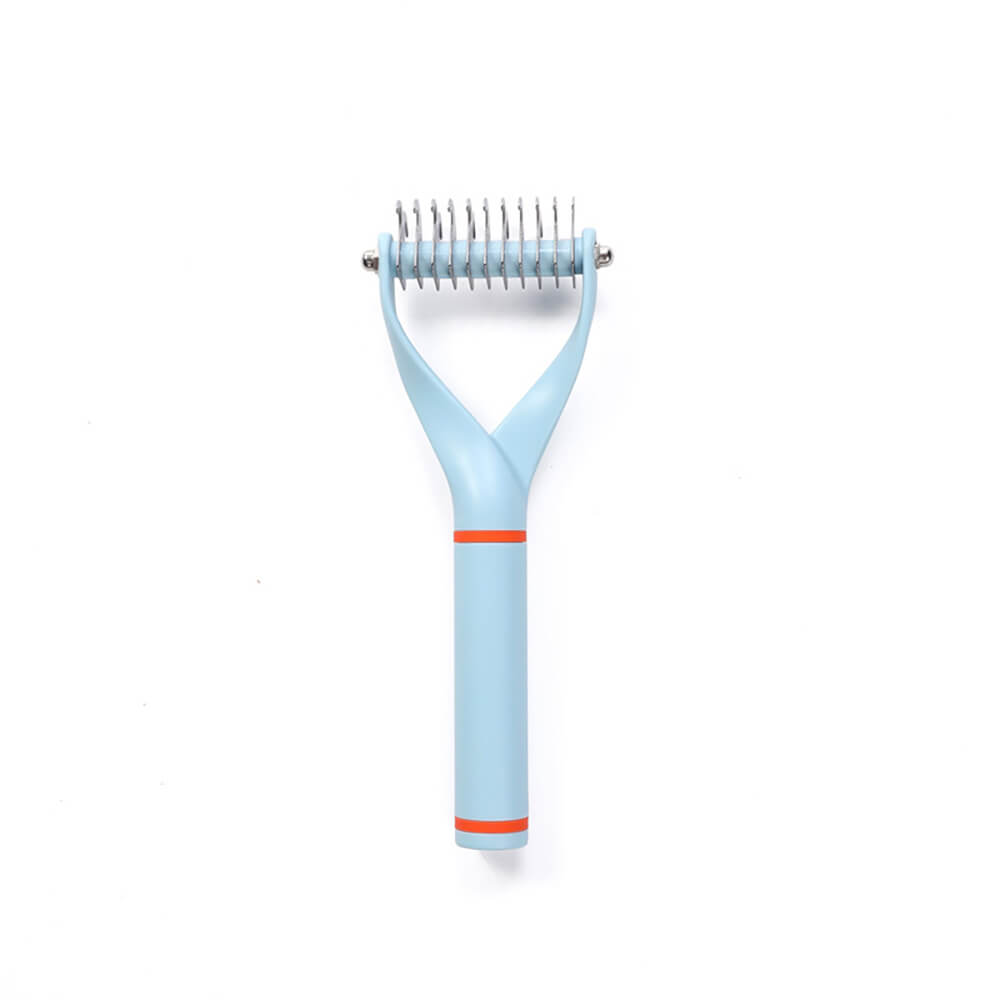 Pet Safe Dematting Comb Rake - Double Sided Blades