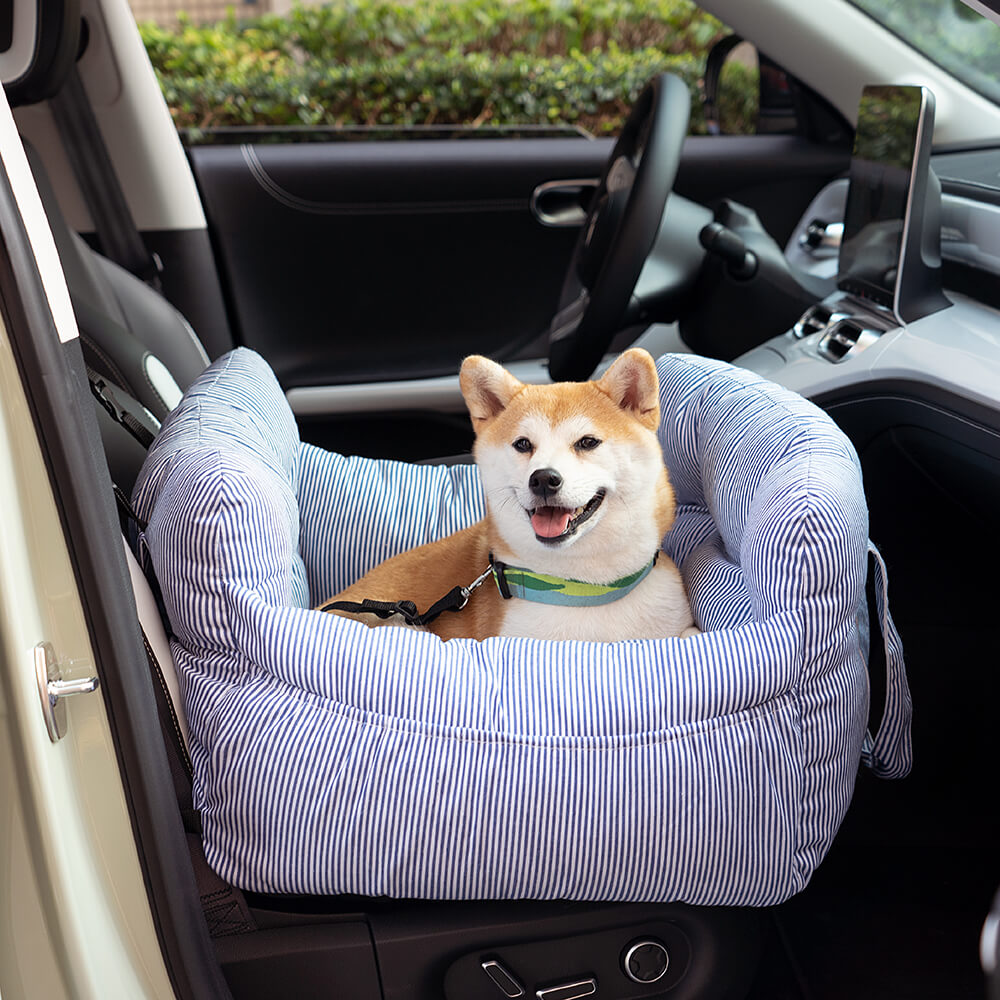 Portable Leisure Outing Pet Booster Large Dog Car Seat Bed