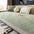 All Season Nordic Style Carved Plush Decorative Non-Slip Outdoor Couch Cover
