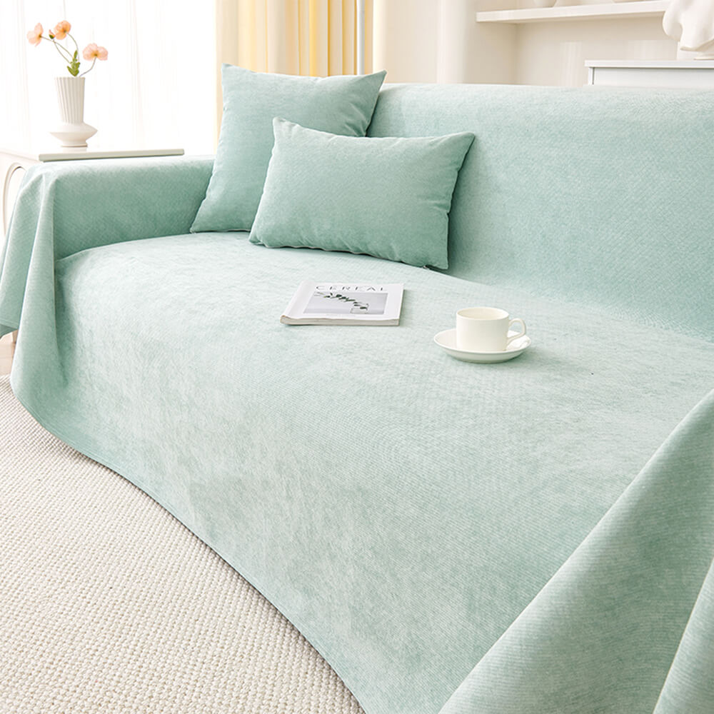 Soft and Waterproof Scratch-Resistant Non-Linting Throw Outdoor Couch Cover