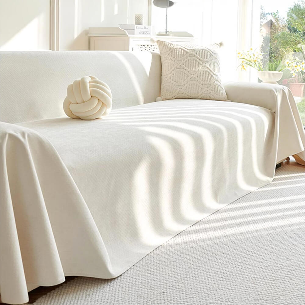 Soft and Waterproof Scratch-Resistant Non-Linting Throw Recliner Chair Cover