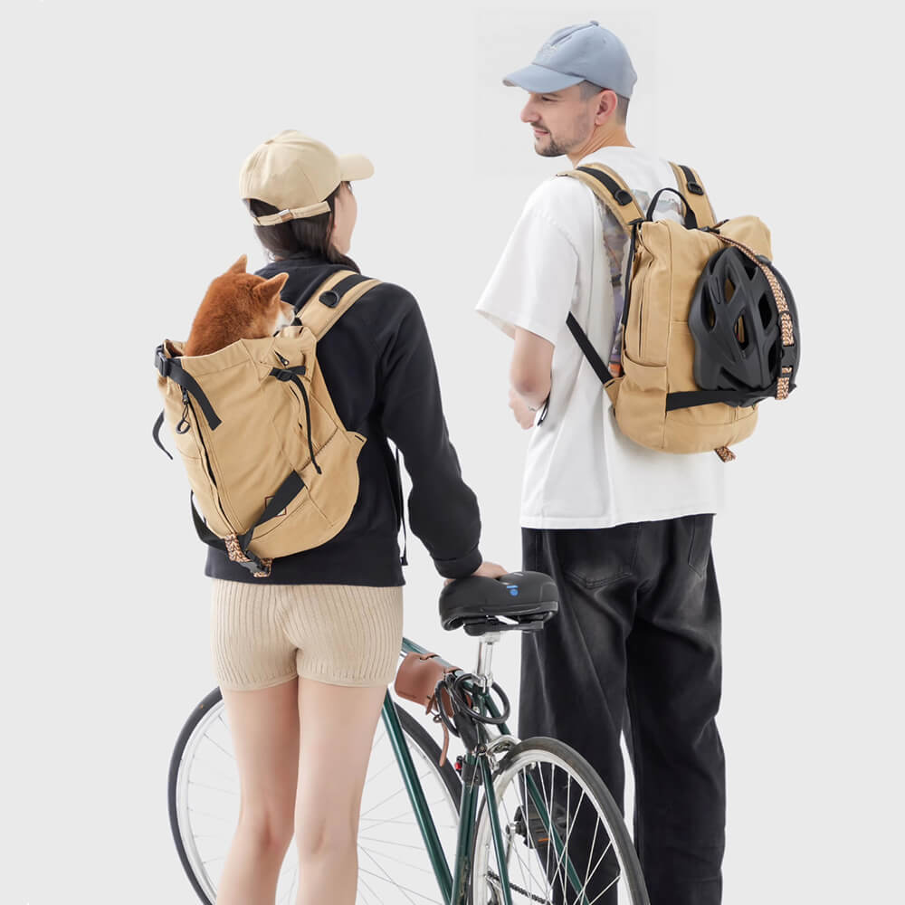 Ventilated and Durable Outdoor Hiking Dog Carrier Bag