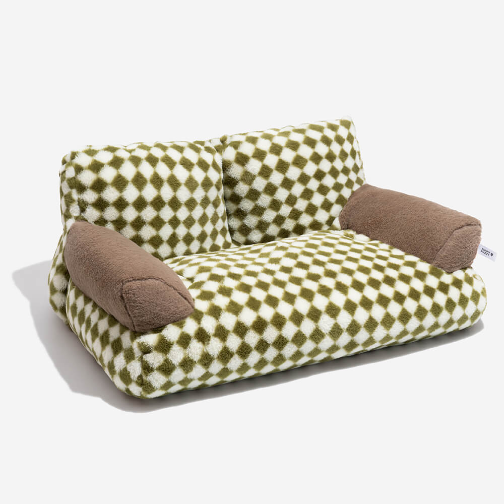 Vintage Leisure Diamond Pet Sofa Bed