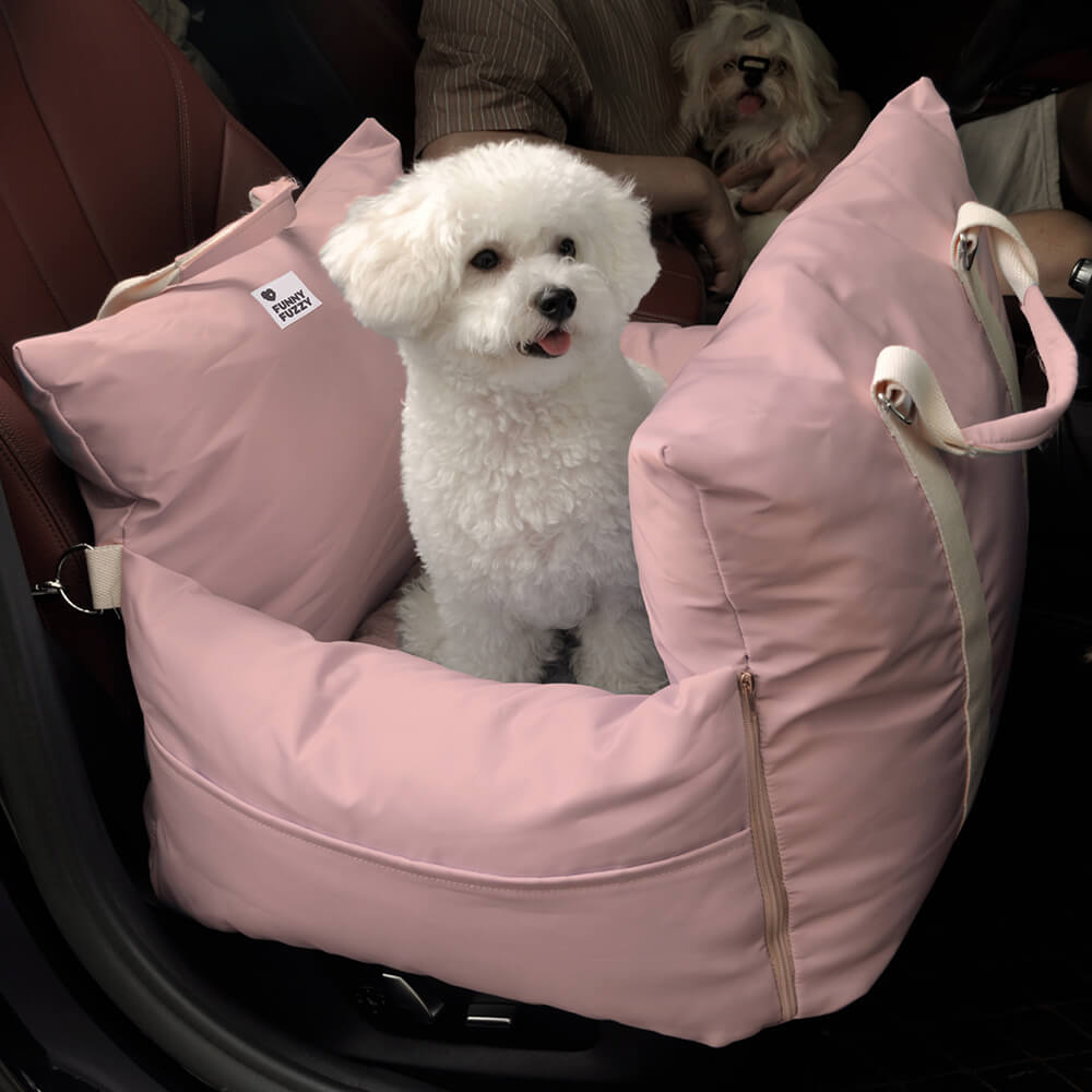 Waterproof Travel Dog Car Seat Bed - First Class