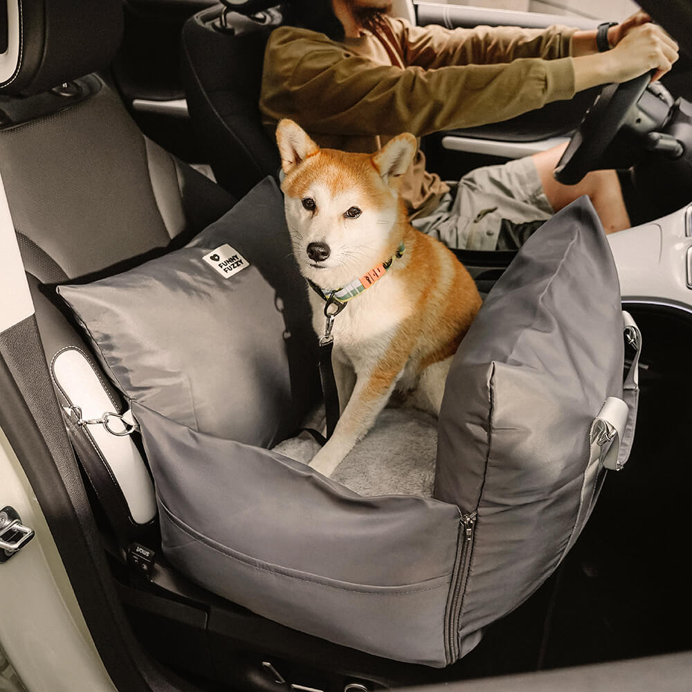 Waterproof Travel Dog Car Seat Bed - First Class