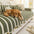 Irregular Contrast Color Chenille Skin-Friendly Non-Slip Sofa Protective Couch Cover