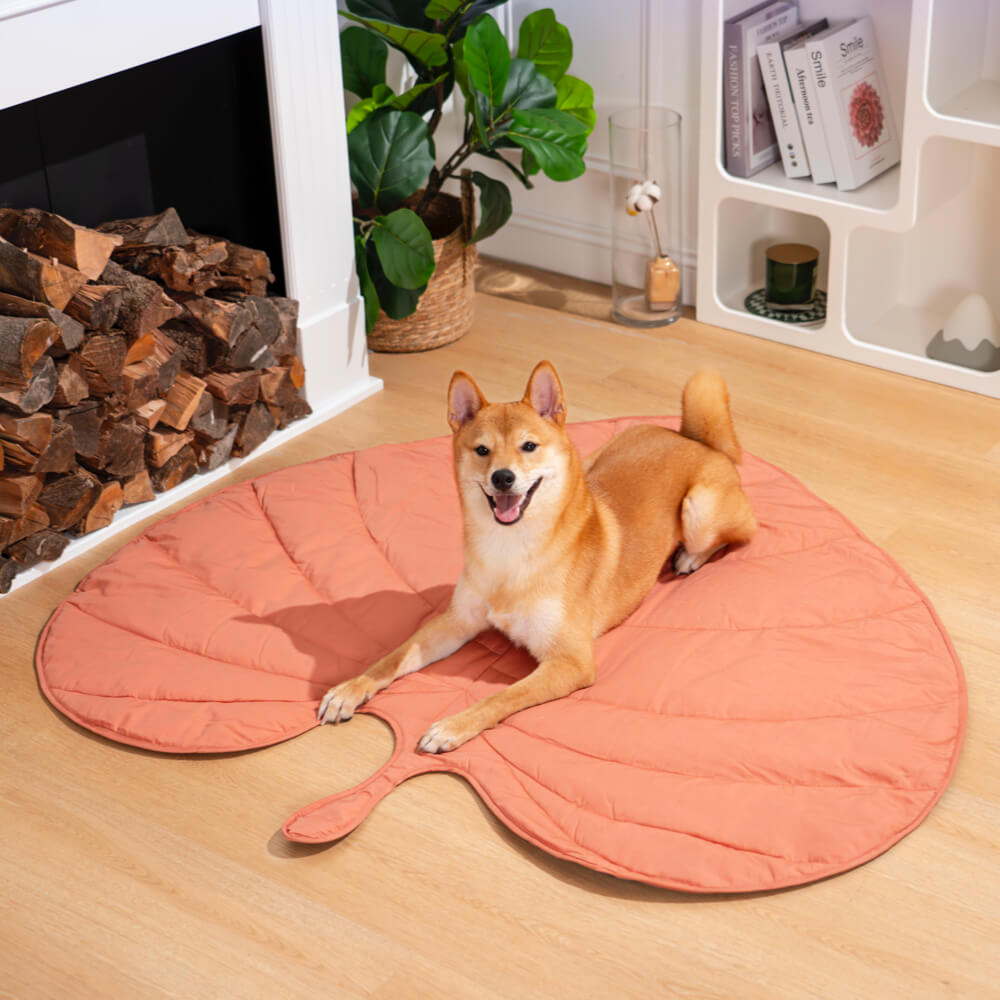 Leaf Shape Dog Blanket