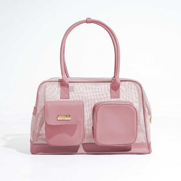 Lightweight Breathable Mesh Safe Pet Carrier - Urban Ease