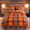 Modern Style Thickened Comfortable Milk Velvet Bed Sheet Set