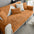 Waterproof Antimicrobial Simple Chenille Fabric Anti-scratch Recliner Slipcover