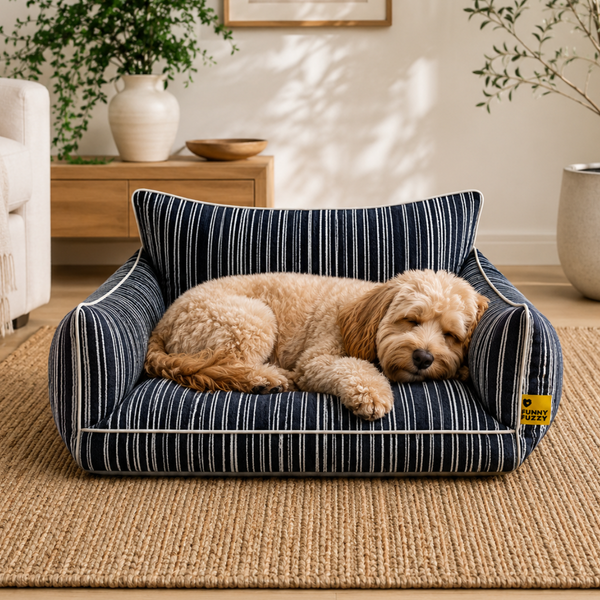Orthopedic All-season Dog Sofa Bed - Funnyfuzzy SnugNest
