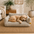 Orthopedic All-season Dog Sofa Bed - Funnyfuzzy SnugNest